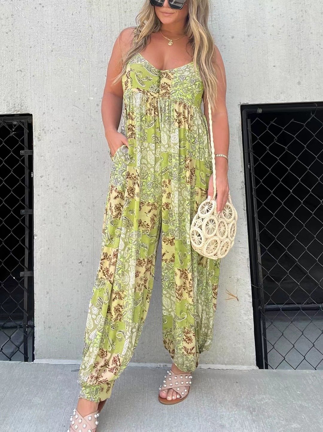 Zarae™ | Boho Balloon Pant Jumpsuit