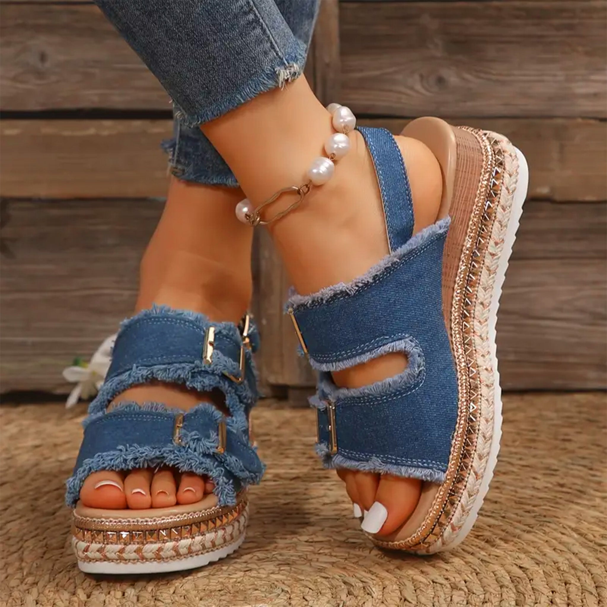 Ayla™ | Stylish Casual Wedges