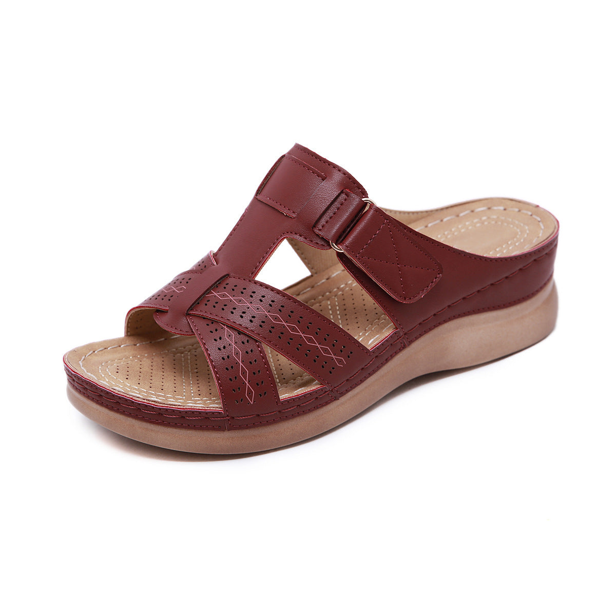 Freya™ | Elegant Comfort Wedge Sandals