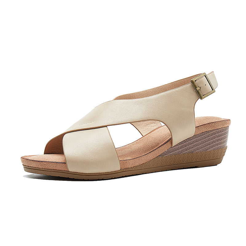 Bella™ | Elegant Wedge Sandals