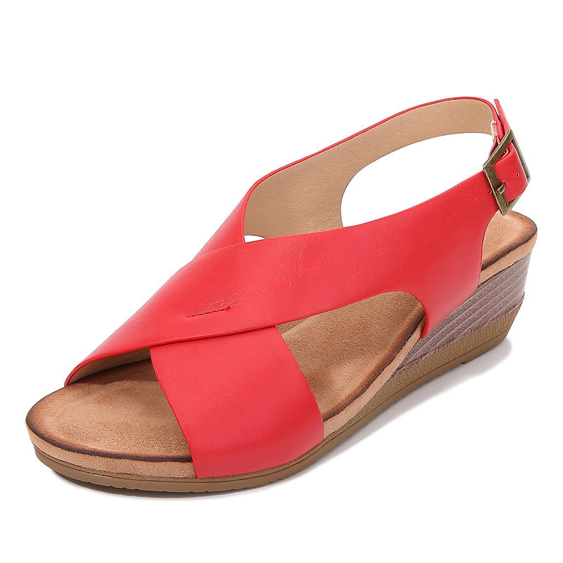 Bella™ | Elegant Wedge Sandals