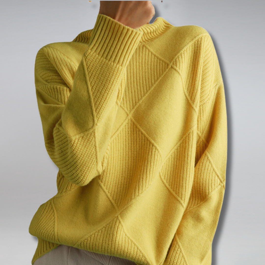 Lila™ | Luxurious Cashmere Turtleneck