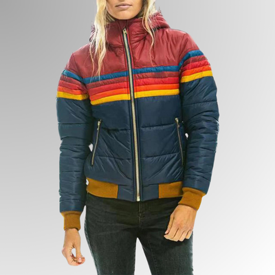 Women's Puffer Jacket with Flattering Silhouette and Lightweight Warmth for Everyday Layering