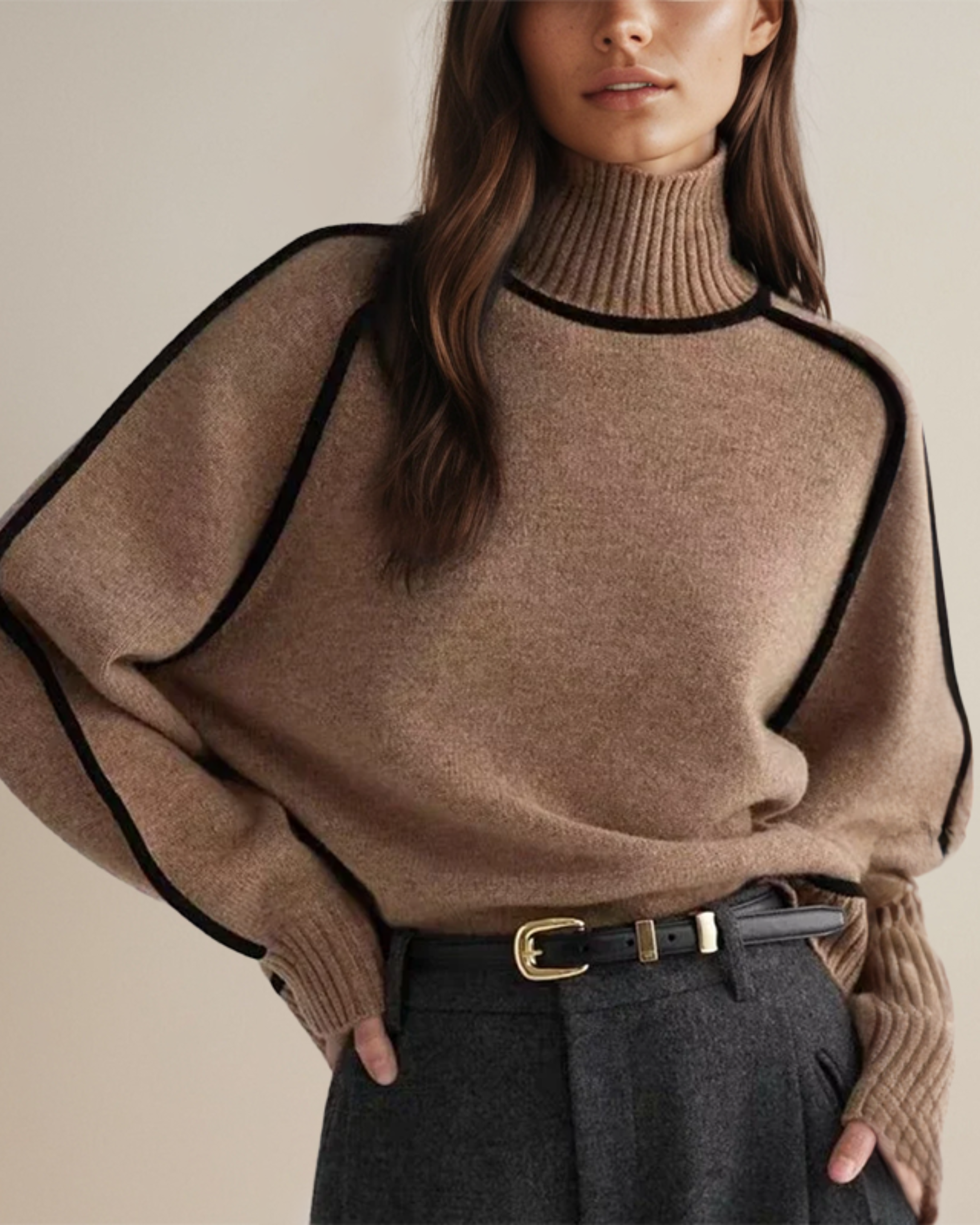 Claire™ | Elegant Turtleneck Sweater