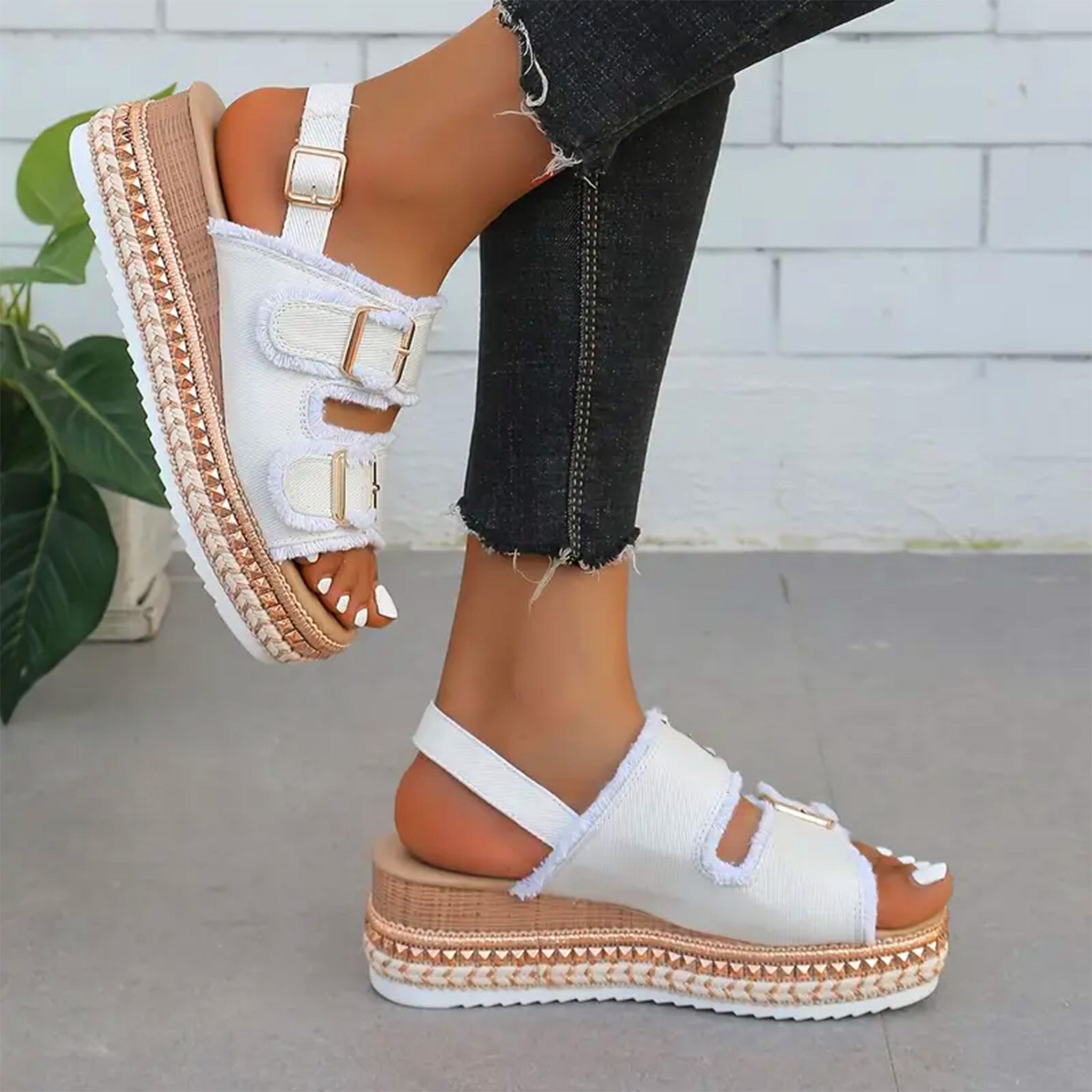 Ayla™ | Stylish Casual Wedges