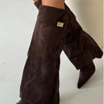 Brown Suede