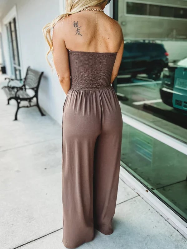 Liran™ | Chic Off-Shoulder Jumpsuit