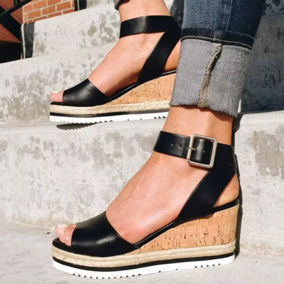 Cassandra™ | Chic Wedge Sandals