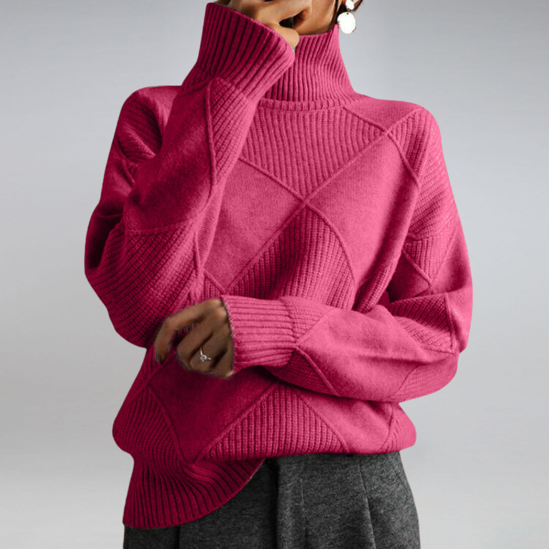 Lila™ | Luxurious Cashmere Turtleneck