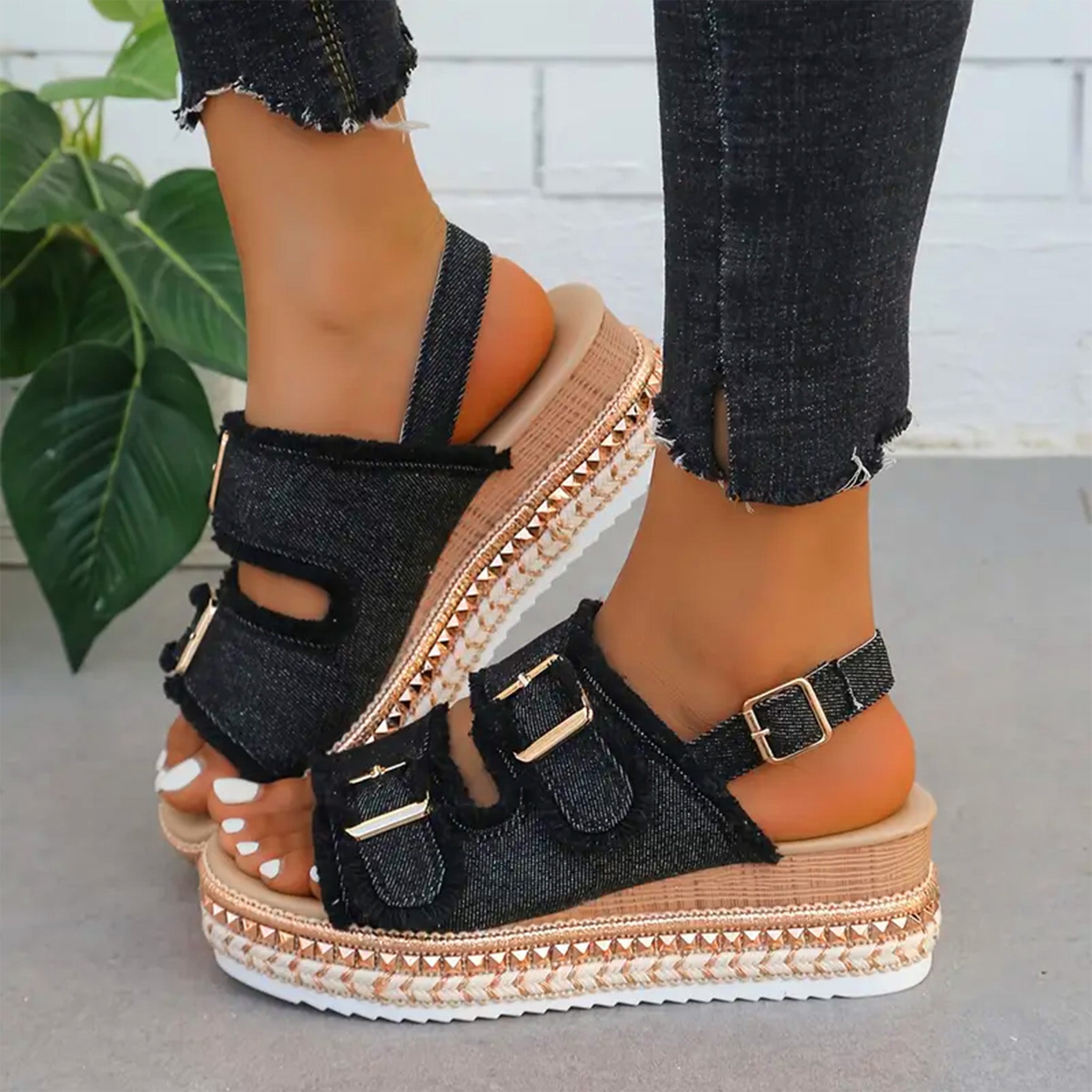 Ayla™ | Stylish Casual Wedges