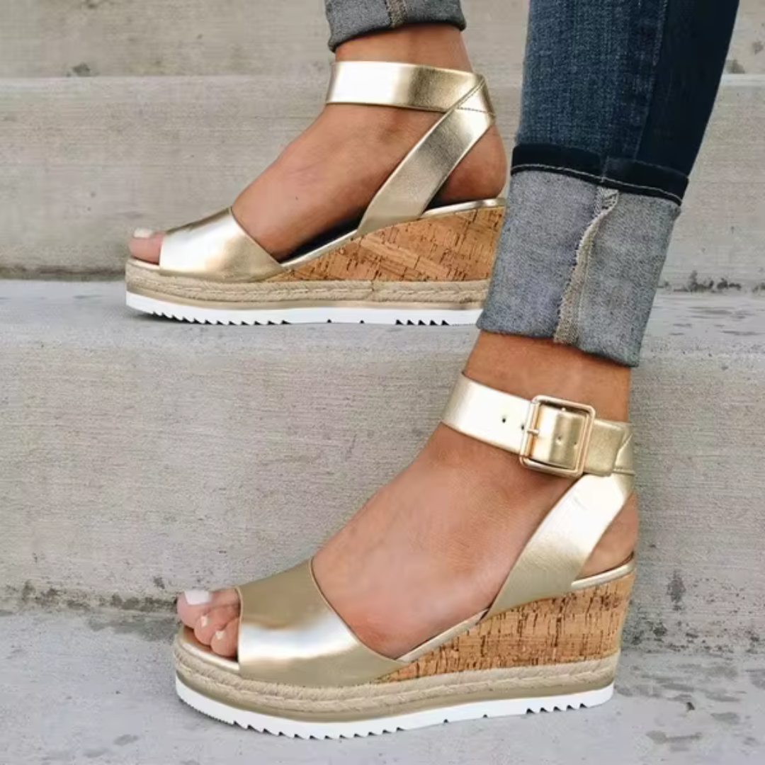 Cassandra™ | Chic Wedge Sandals