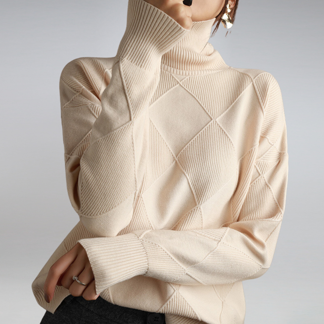 Lila™ | Luxurious Cashmere Turtleneck