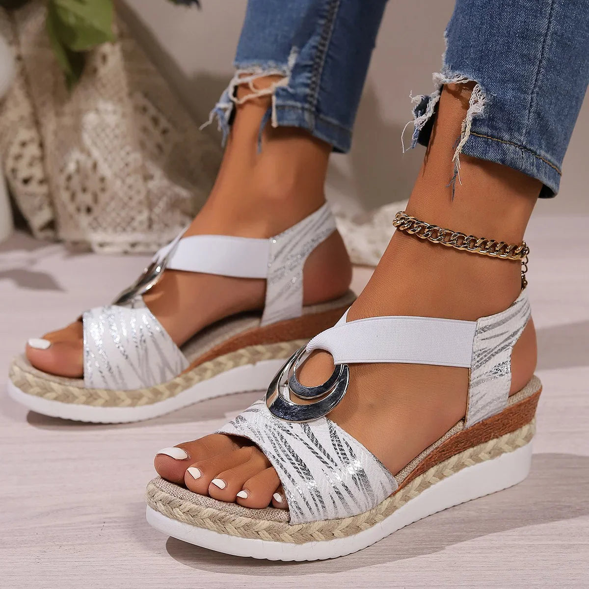 Kayla™ | Elegant Comfort Sandals