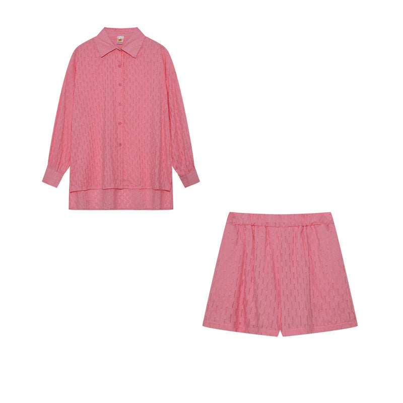 Elizabeth™ | Effortless Breezy Shirt & Shorts Set In Cotton