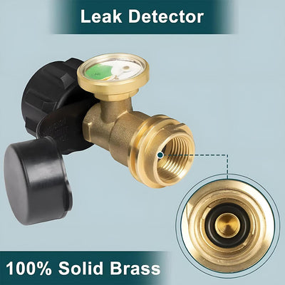 Propane Tank Gauge Level Indicator Leak Detector Universal RV BBQ