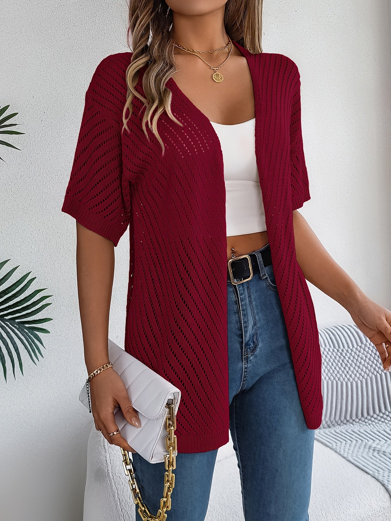 Comet™ | Chic Semi-Sheer Cardigan