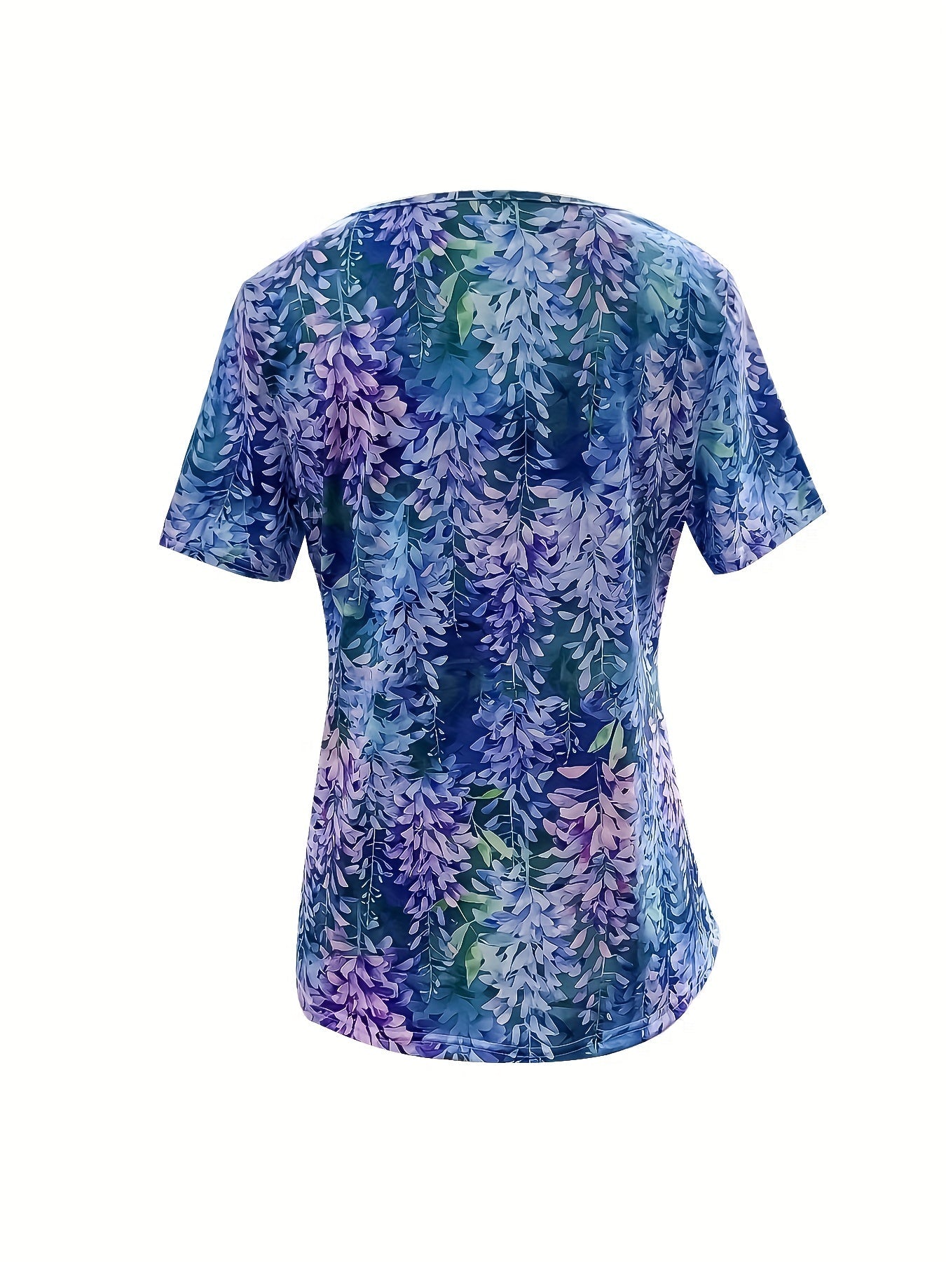 Flory™ | Colorful Floral Print T-Shirt