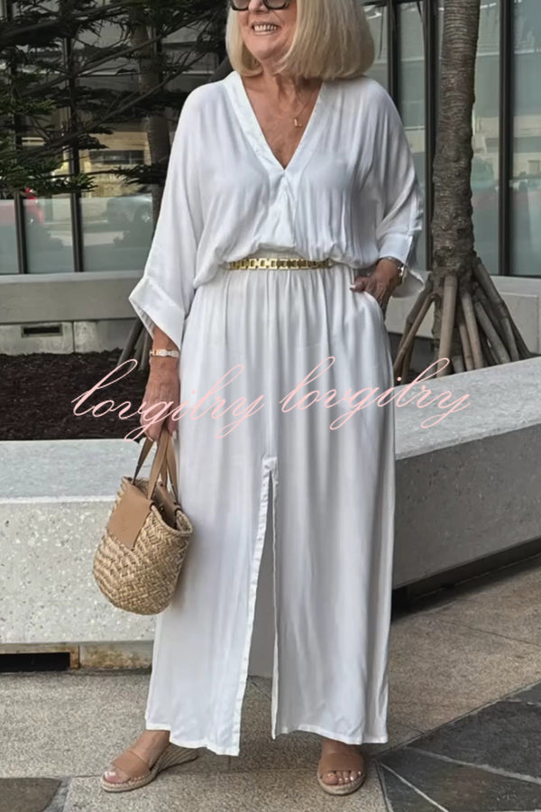 Celia™ | Casual V-Neck Maxi Dress