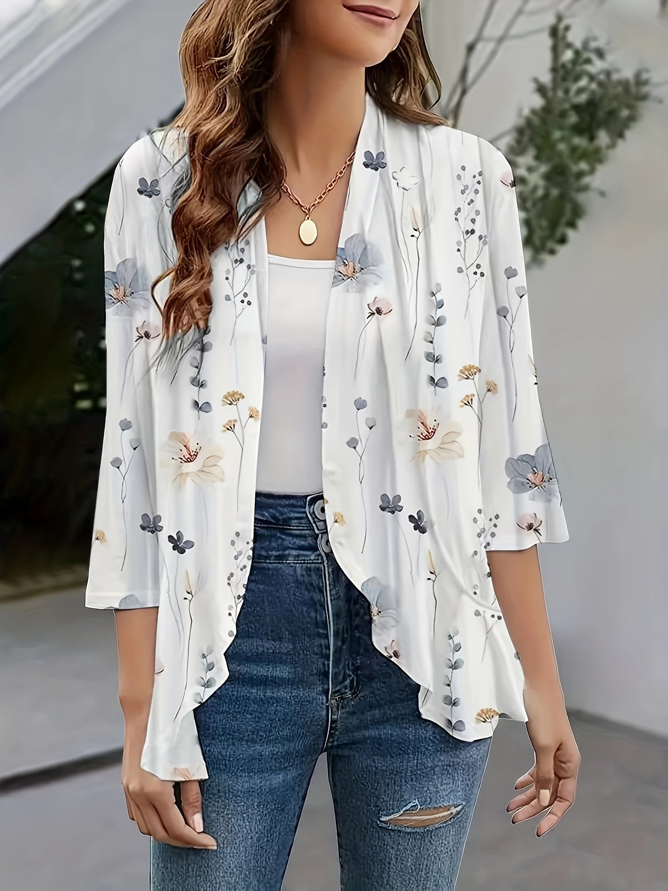 Loki™ | Elegant Floral Cardigan