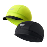 Black+Fluoro Green Mini Brim