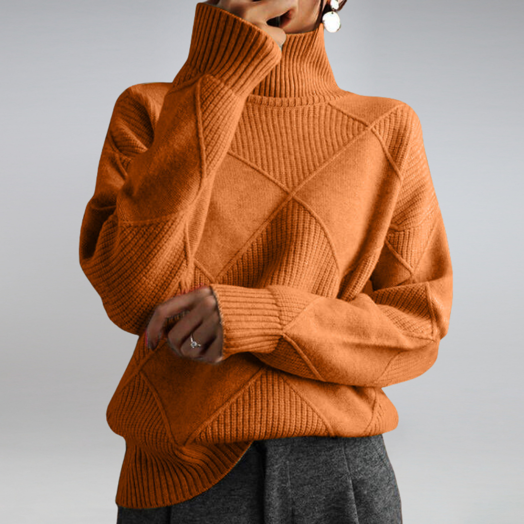 Lila™ | Luxurious Cashmere Turtleneck