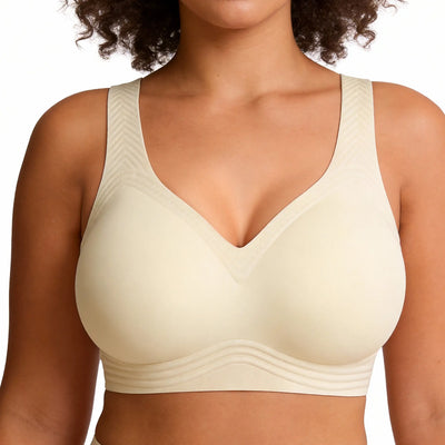 Classic Jelly Bra – Soft Seamless Wireless Bra for Women, Comfortable Everyday Support