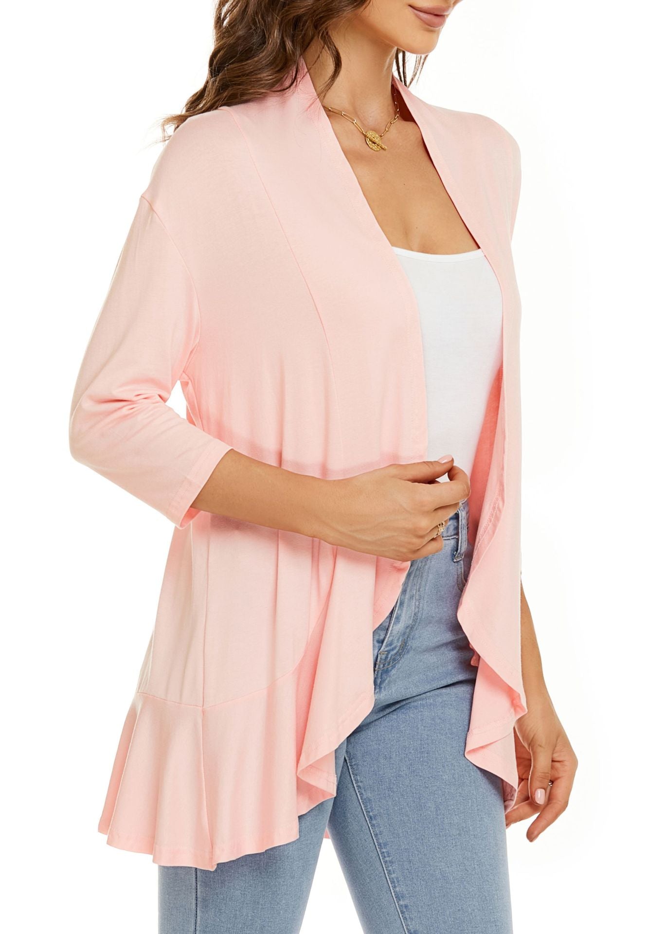 Fiora™ | Elegant Cotton Cardigan