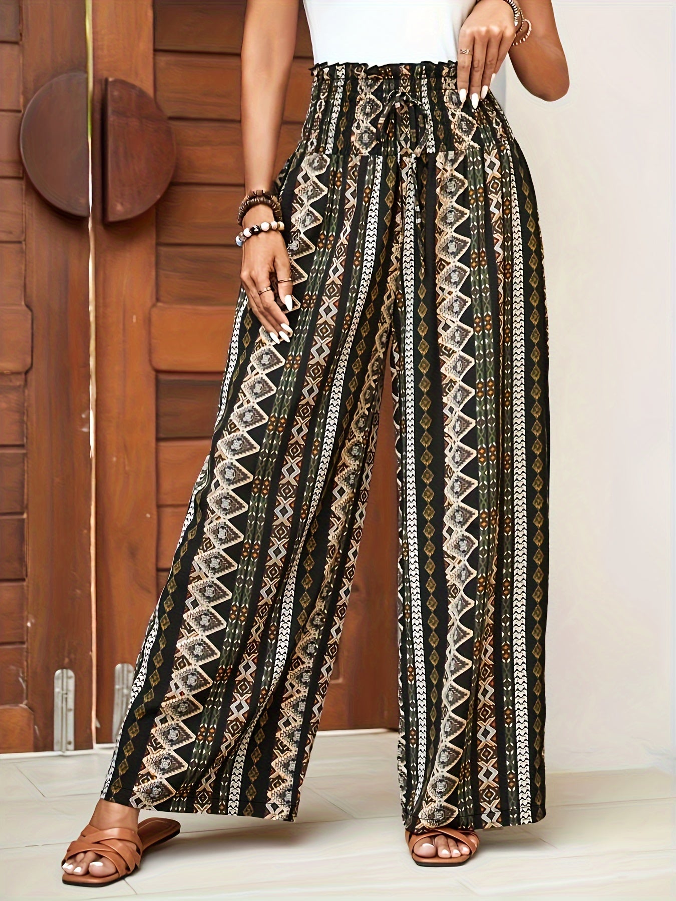 Pami™ | Bohemian Wide Leg Pants