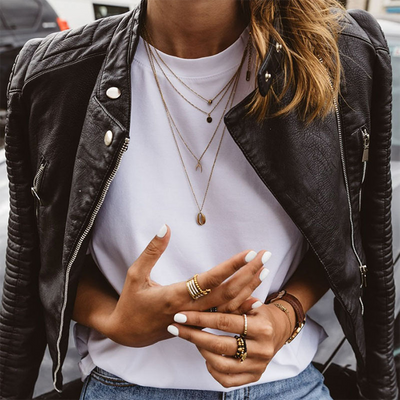 Women's Biker Leather Jacket with Structured Fit and Refined Details for Everyday Style