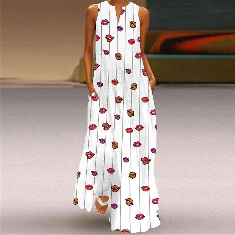 Talia™ | Elegant Floral Maxi Dress