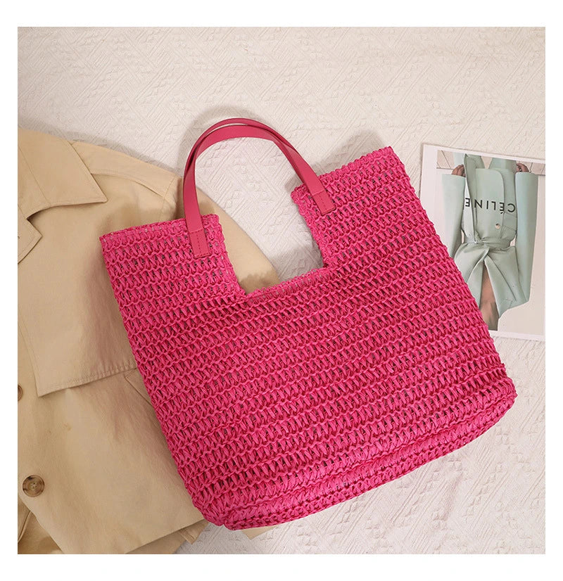 Nayra™ | Handcrafted Boho Straw Tote