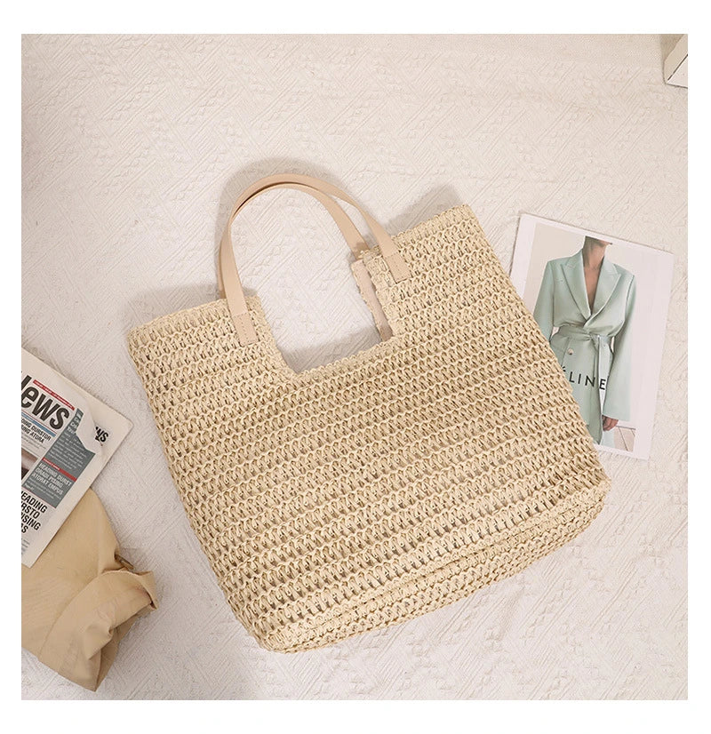 Nayra™ | Handcrafted Boho Straw Tote