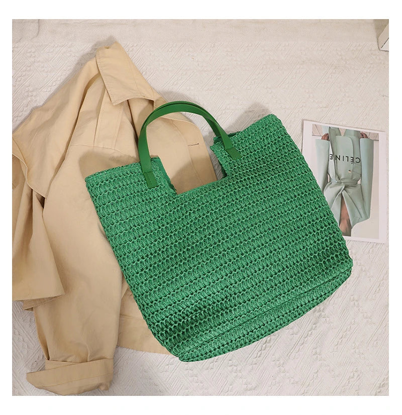 Nayra™ | Handcrafted Boho Straw Tote