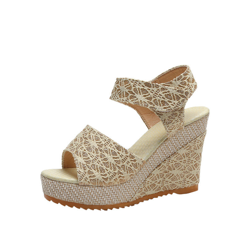 Harriet ™ | Stylish Wedge Peep-Toe Sandals