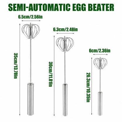 Semi-Automatic Egg Whisk
