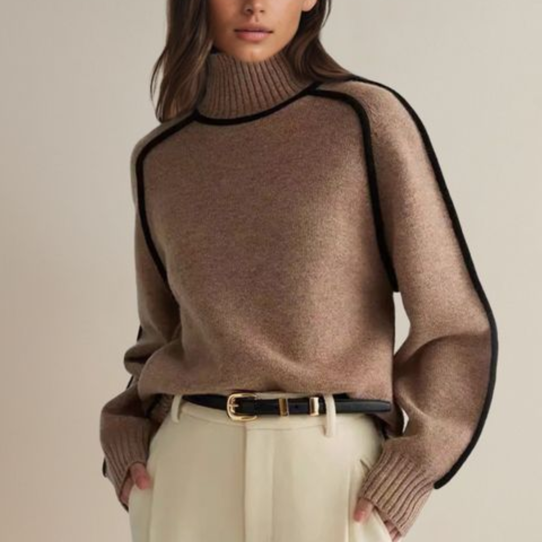 Claire™ | Elegant Turtleneck Sweater