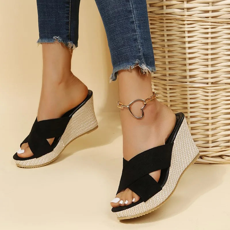 Jevie™ | Elegant Wedge Sandals