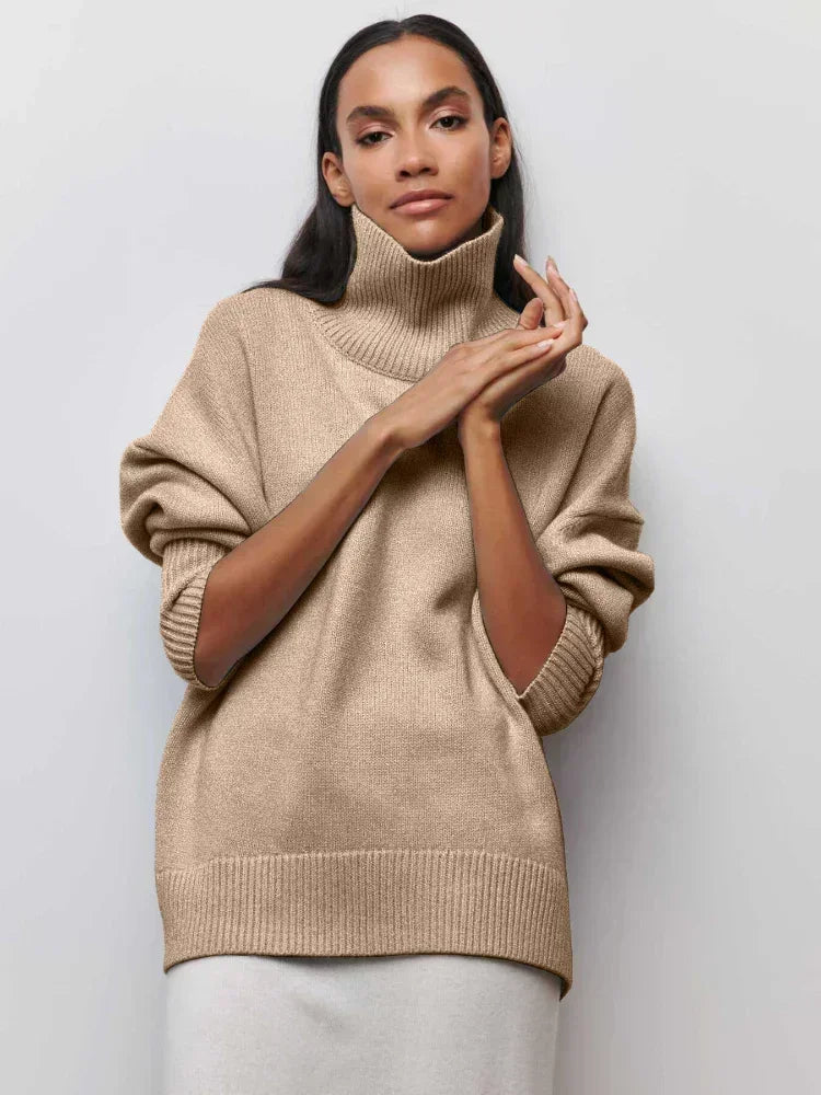 Olivia™ | Elegant Comfort Turtleneck Sweater