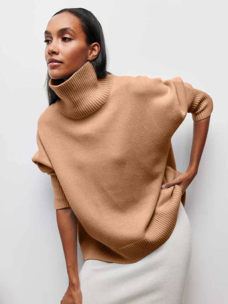 Olivia™ | Elegant Comfort Turtleneck Sweater