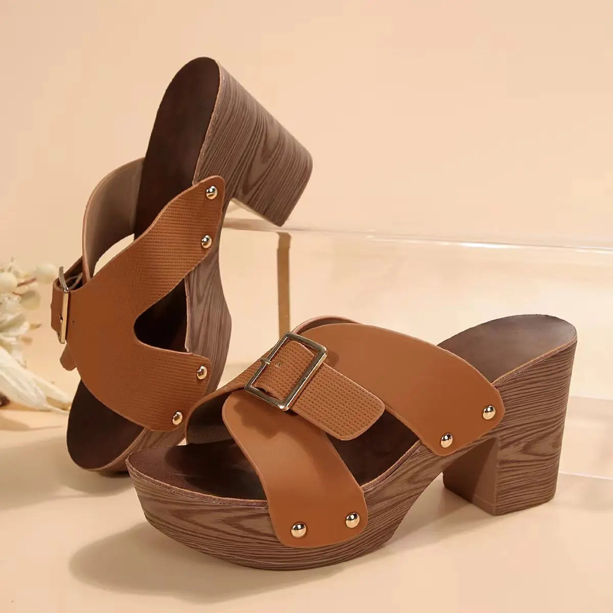 Mera™ | Elegant Buckled Sandals