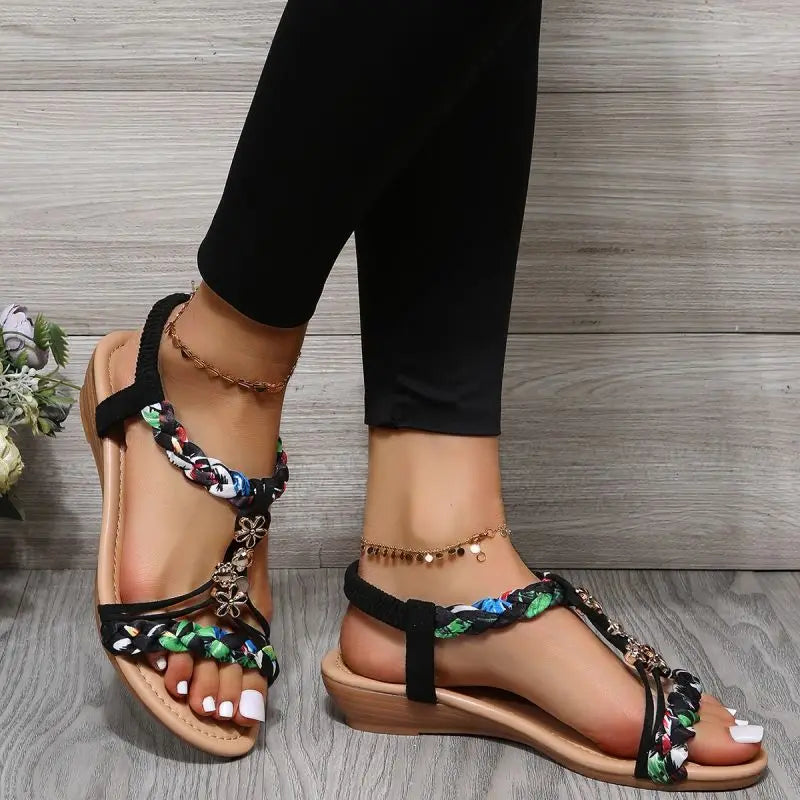 Khate™ | Chic Braided Sandals