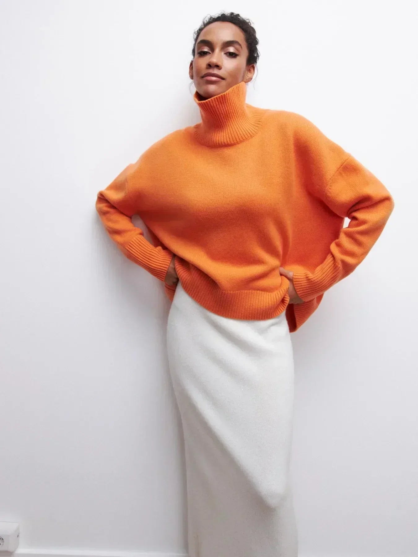 Olivia™ | Elegant Comfort Turtleneck Sweater