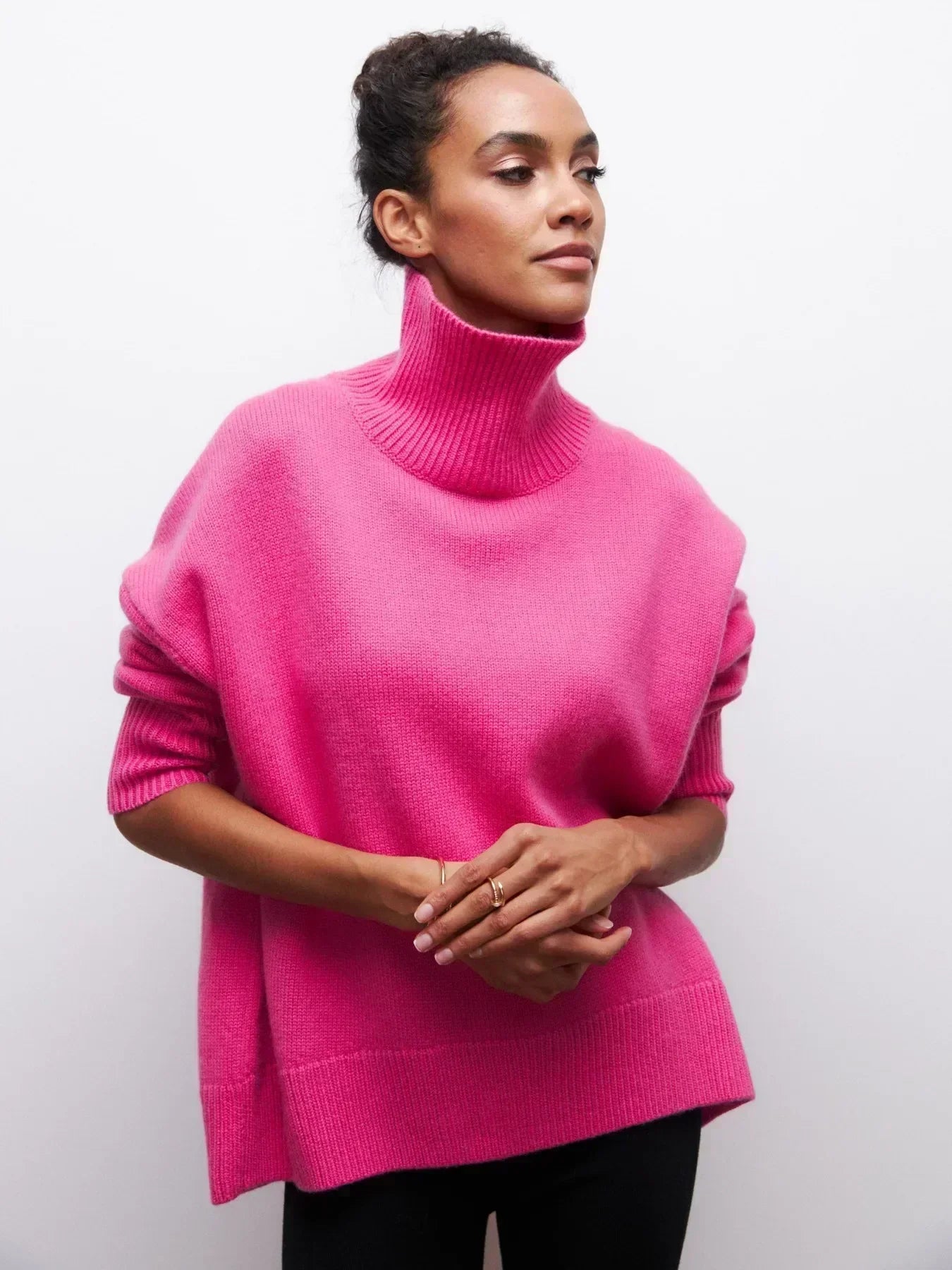 Olivia™ | Elegant Comfort Turtleneck Sweater