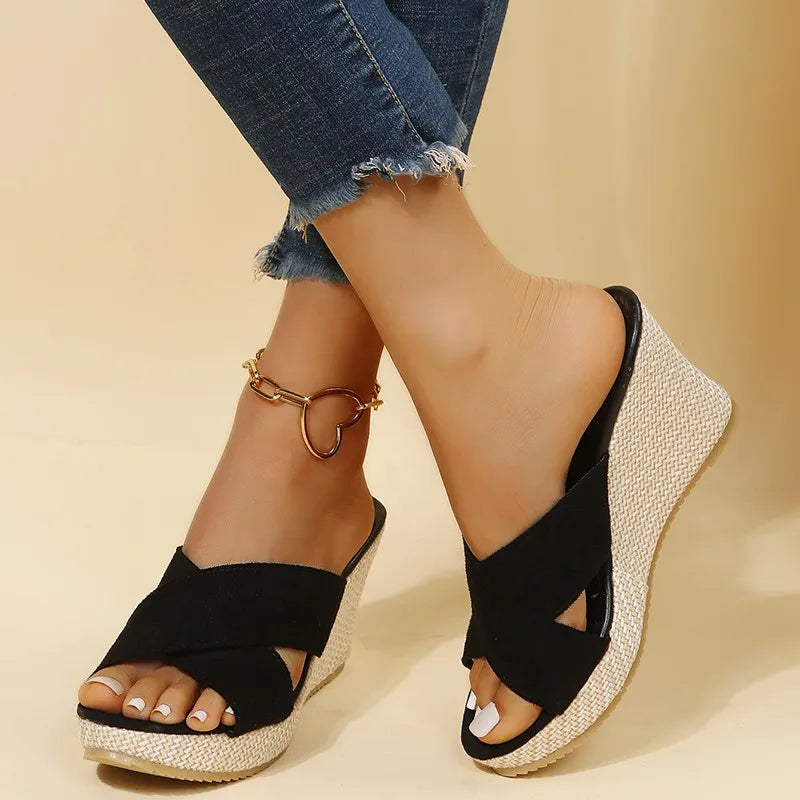 Jevie™ | Elegant Wedge Sandals