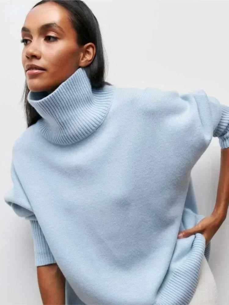 Olivia™ | Elegant Comfort Turtleneck Sweater