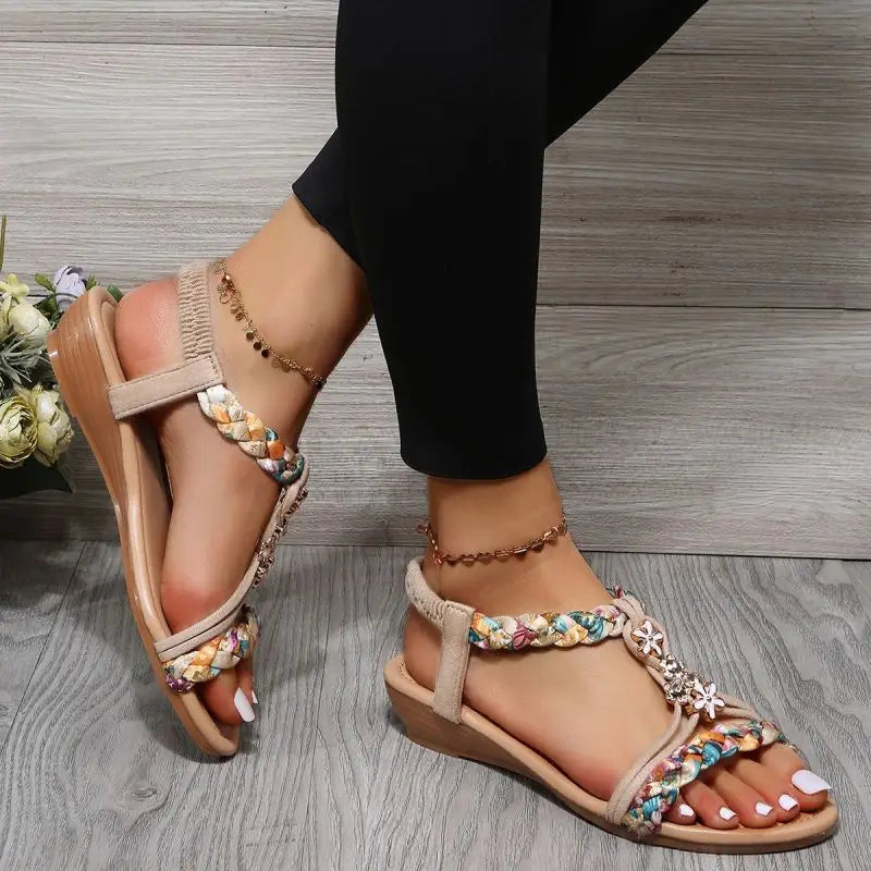 Khate™ | Chic Braided Sandals