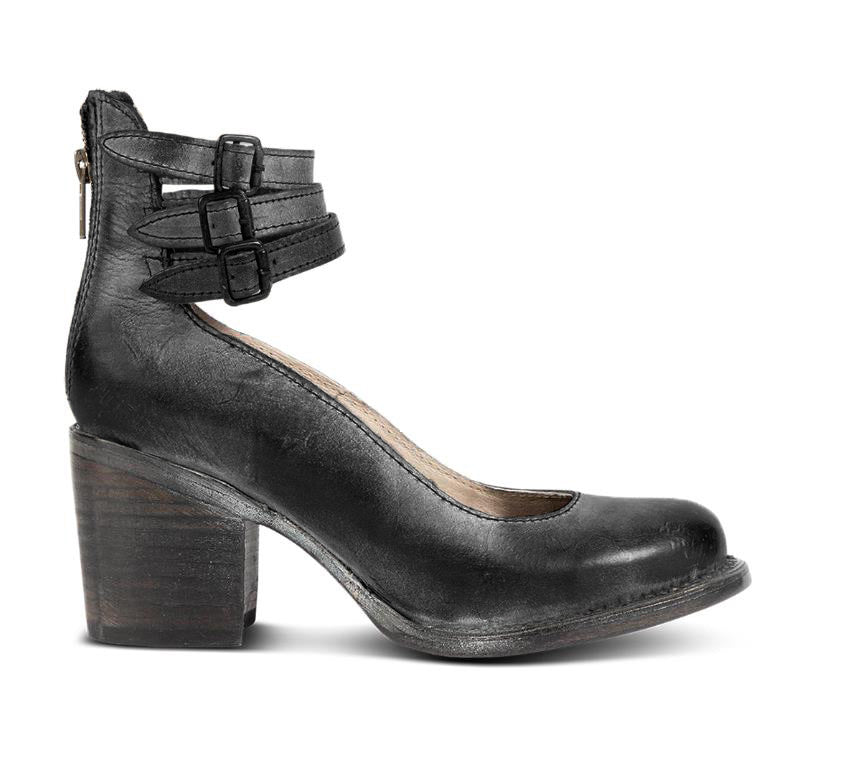 Rina™ | Chic Strapped Block Heel Shoes