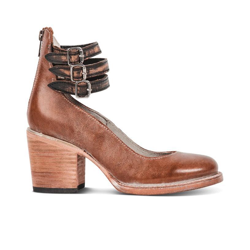 Rina™ | Chic Strapped Block Heel Shoes