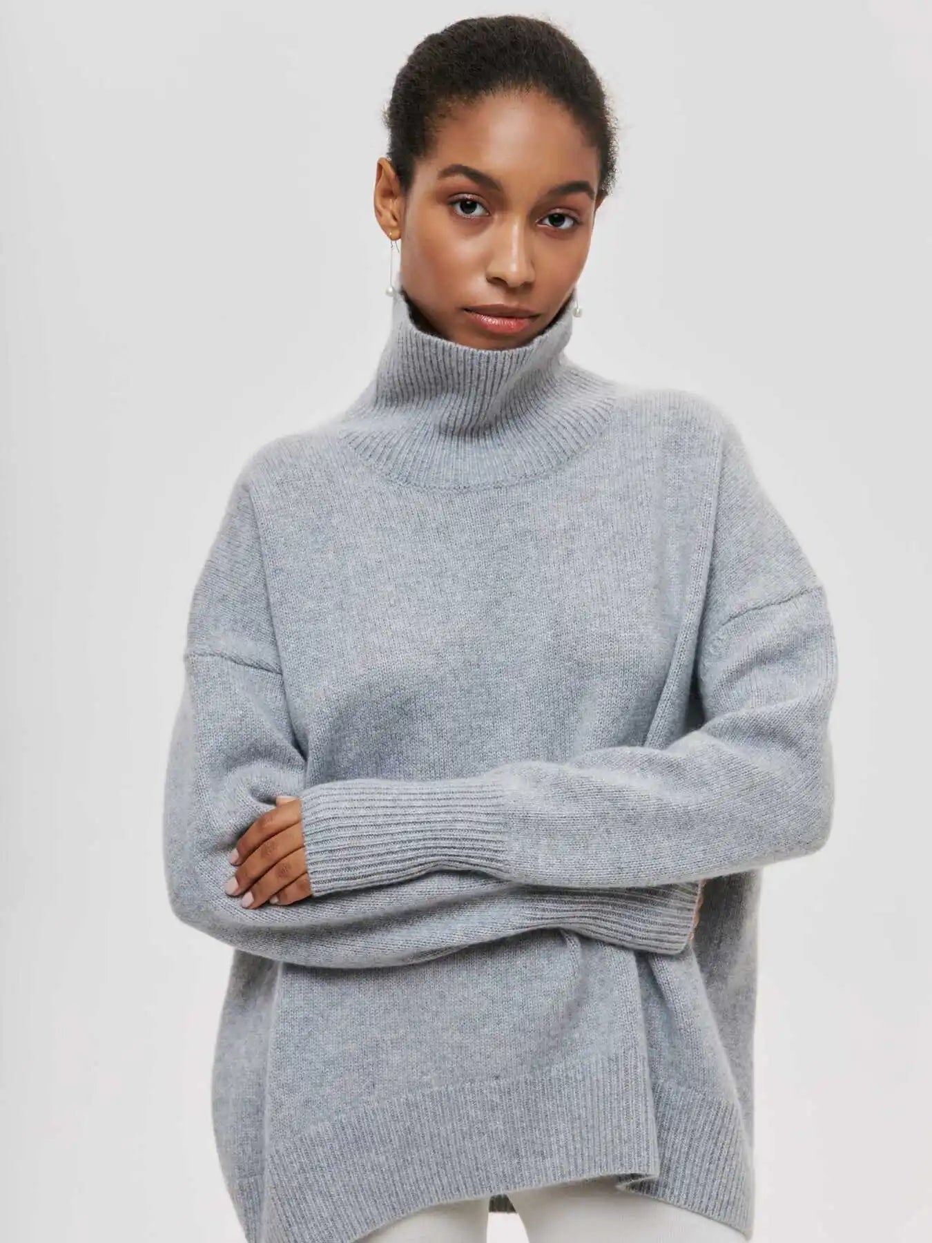 Olivia™ | Elegant Comfort Turtleneck Sweater