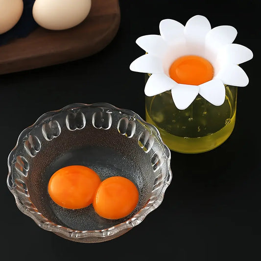 Flower Egg Yolk Separator